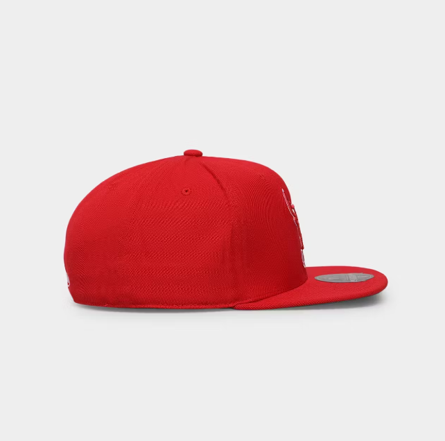 MNA-V27 (Mitchell and ness team ground 2.0 fitted hwc hat bulls red) 52392824