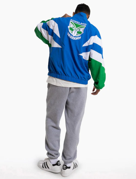 MNA-G38 (Mitchell & ness full zip new zealand warriors spray jacket blue/white/green) 92499130