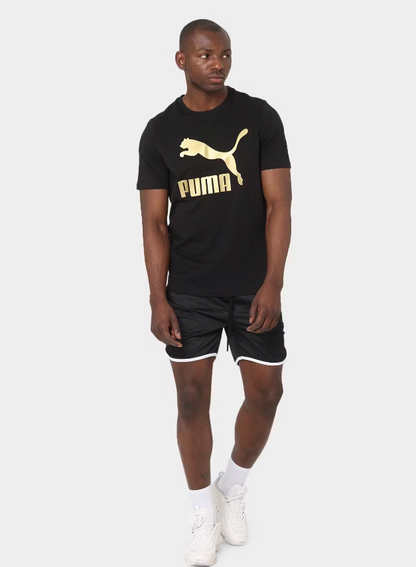 PA-Y6 (Claasic logo tee puma black/gold) 62292250