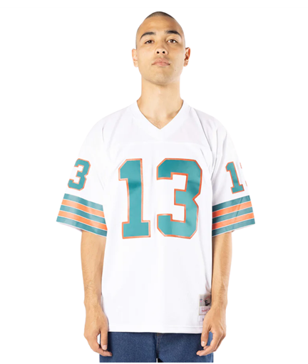 MNA-I35 (Mitchell and ness legend jersey dolphins marino 84 road white) 224910434