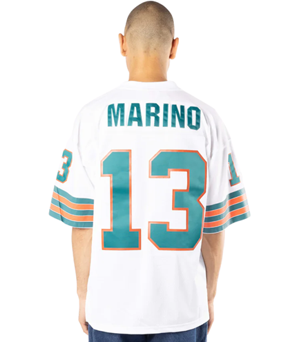 MNA-I35 (Mitchell and ness legend jersey dolphins marino 84 road white) 224910434