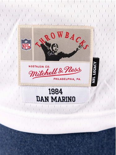 MNA-I35 (Mitchell and ness legend jersey dolphins marino 84 road white) 224910434