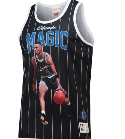 MNA-X22 (Mitchell and ness player tank magic hardaway black) 112296087