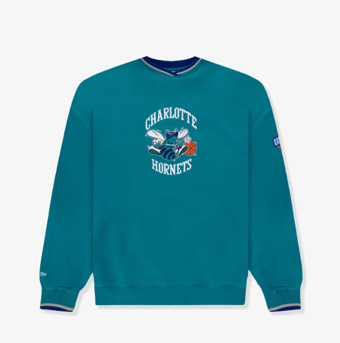 MNA-F31 (Mitchell and ness shooting crew hornets teal) 92396521