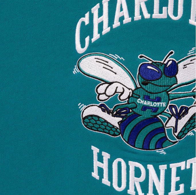 MNA-F31 (Mitchell and ness shooting crew hornets teal) 92396521