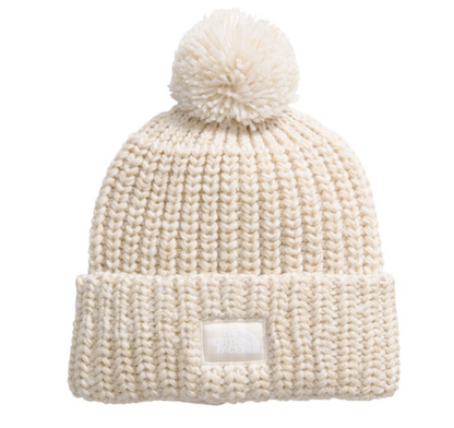 NFA-X5 (The north face cozy chunky cabin beanie gardenia white/gravel/khaki stone) 102493478