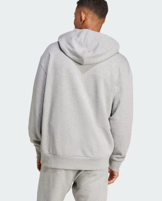 AA-V25 (Adidas all szn french terry hoodie medium grey heather) 102495292