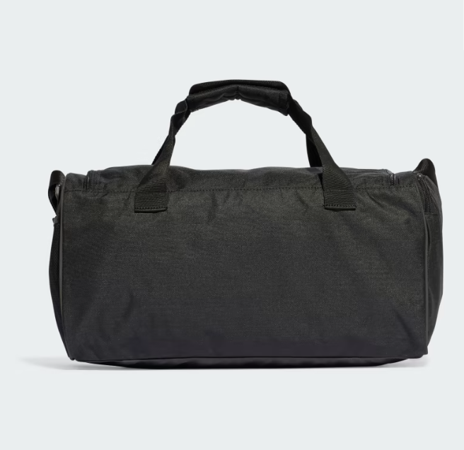 AE-A7 (Adidas essentials small duffel bag black/white) 102492646