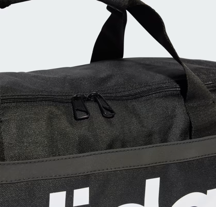 AE-A7 (Adidas essentials small duffel bag black/white) 102492646