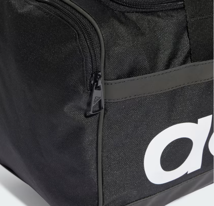 AE-A7 (Adidas essentials small duffel bag black/white) 102492646