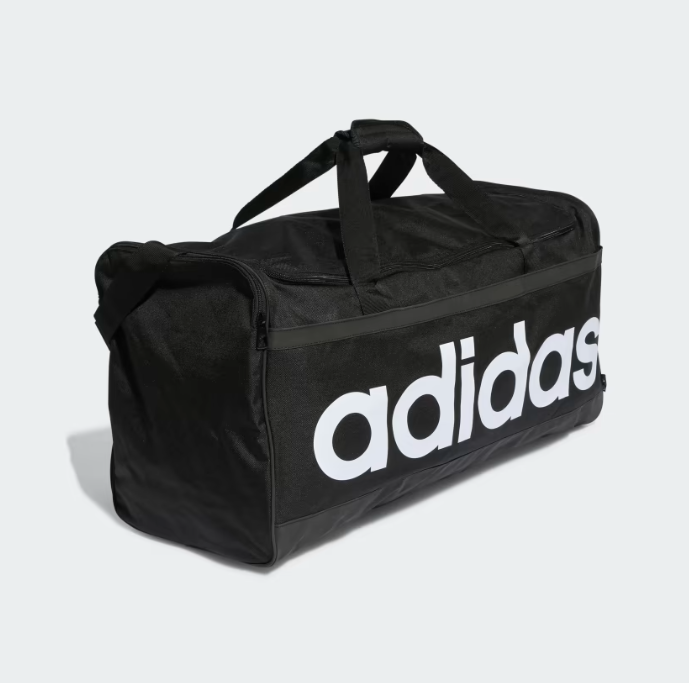 AE-B7 (Adidas essentials large duffel bag black/white) 102493610