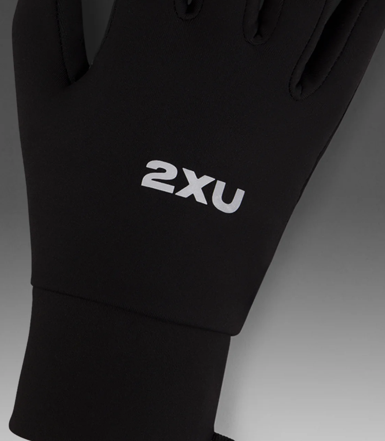 2XUA-V (2XU run glove black/silver) 102492000