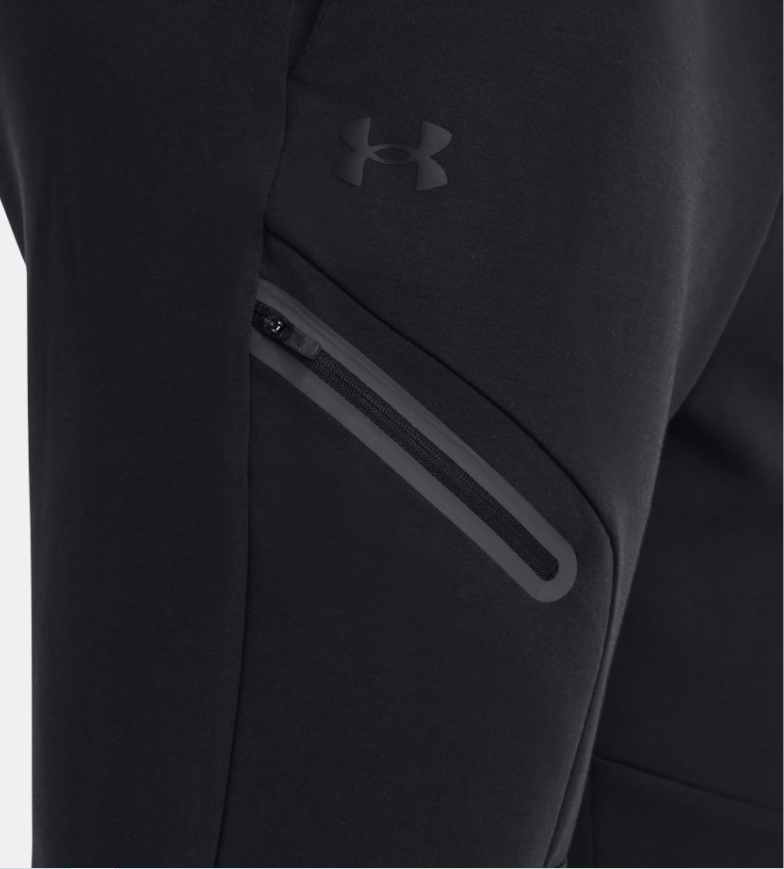 UAA-W13 (Under armour mens unstoppable fleece joggers black/black) 102496087