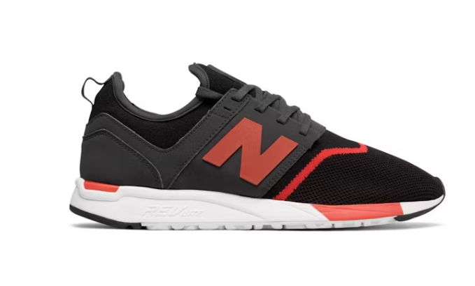 NB-S3 (NEW BALANACE SPORT KNIT BK/RD D WIDTH) 71798000