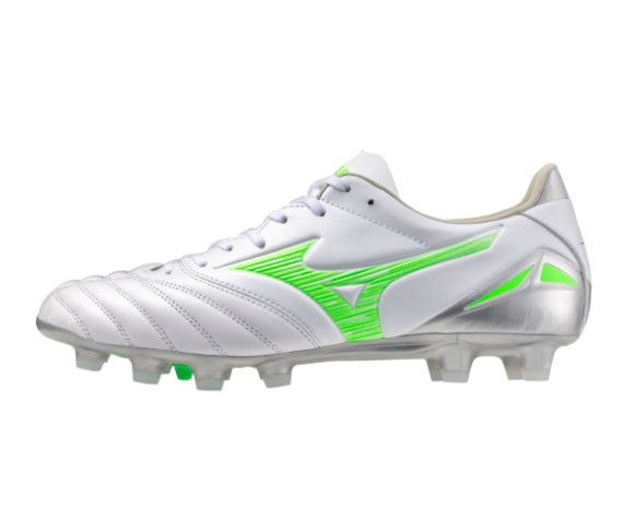 M-U (Mizuno morelia neo IV pro firm ground boot white/green gecko)1124911269