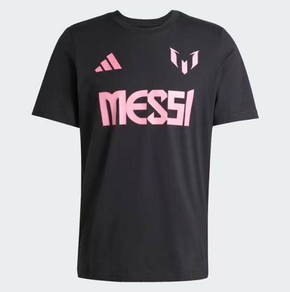 AA-C26 (Adidas messi name & number graphic tee black) 122493370