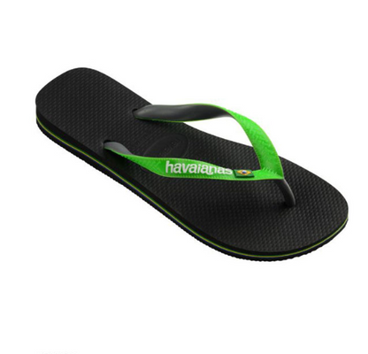 HA-L7 (Havaianas brazil mix black/lime green) 122492043