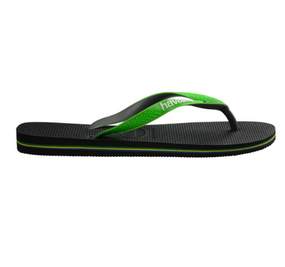 HA-L7 (Havaianas brazil mix black/lime green) 122492043