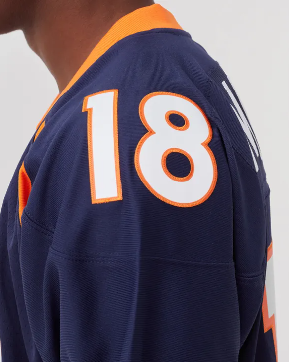 MNA-B40 (Mitchell & ness legend jersey road 15 bronc mann navy) 1224910869