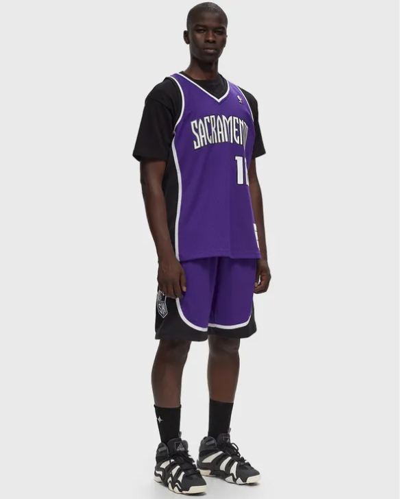 MNA-E40 (Mitchell & ness swingman shorts dark 02 kings purple) 122496956