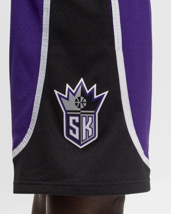 MNA-E40 (Mitchell & ness swingman shorts dark 02 kings purple) 122496956