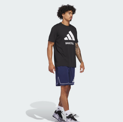 AA-K26 (Adidas basket ball t-shirt black) 122493070