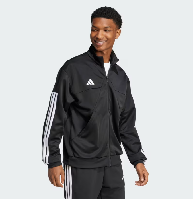 AA-P26 (Adidas tiro track full zip jacket black/white) 122493610