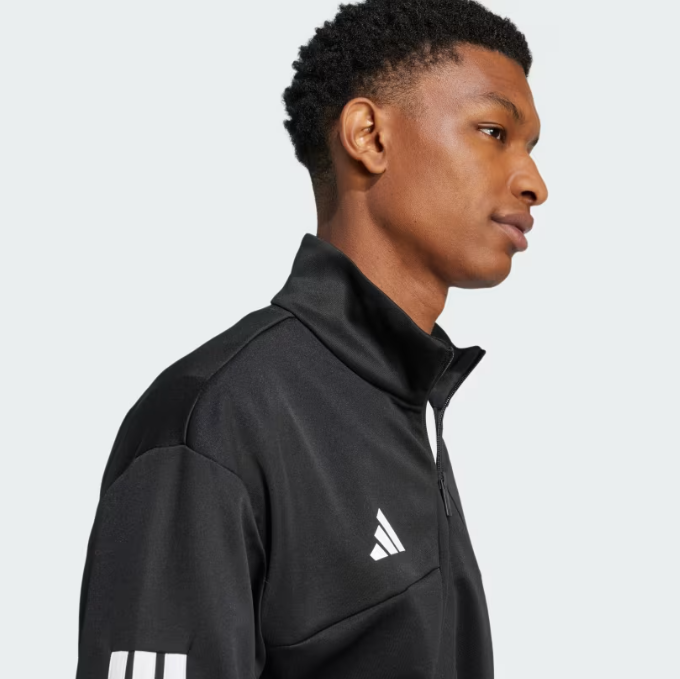 AA-P26 (Adidas tiro track full zip jacket black/white) 122493610