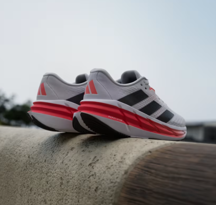 A-K70 (Adidas adistar 3 shoes white/black/solar red) 125910580