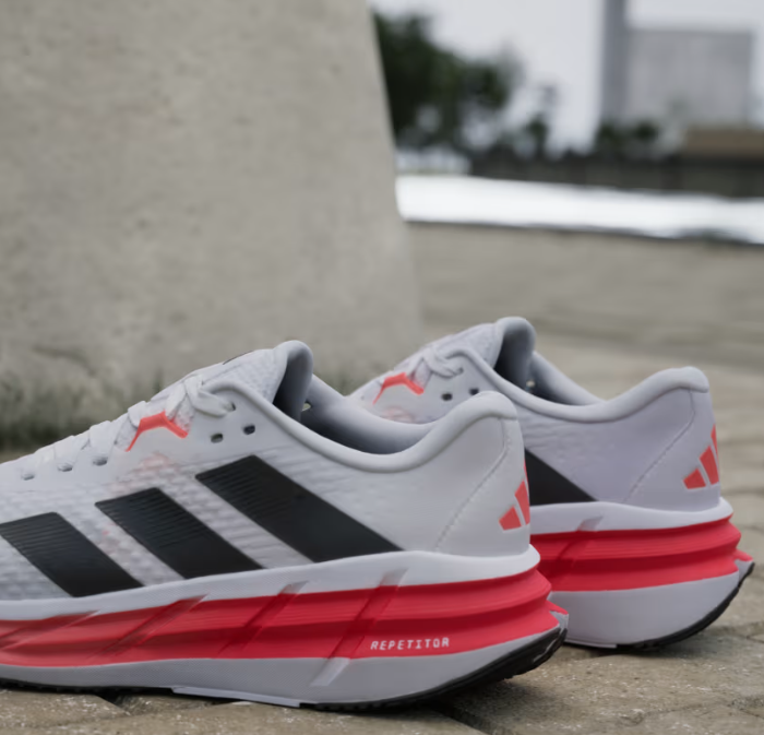 A-K70 (Adidas adistar 3 shoes white/black/solar red) 125910580