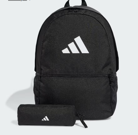 AE-M7 (Adidas backpack with pencilcase black/white) 12592560