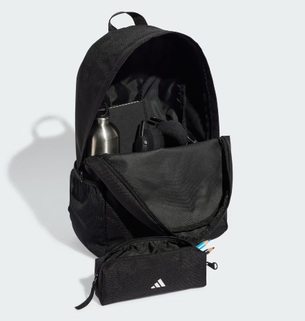 AE-M7 (Adidas backpack with pencilcase black/white) 12592560