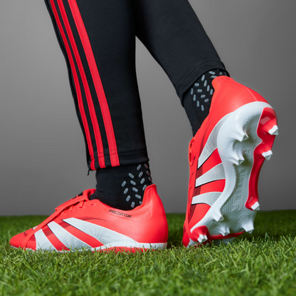 A-L70 (Adidas predator league fold-over tongue firm/multi ground bootslucid red/cloud white/black) 12599210