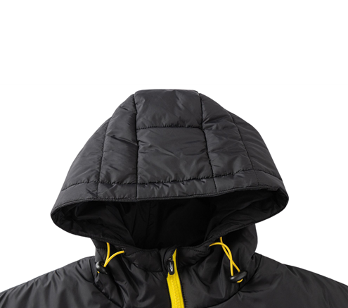 CS-K2 (Classic hurricanes mens puffer jacket black/yellow) 12597000