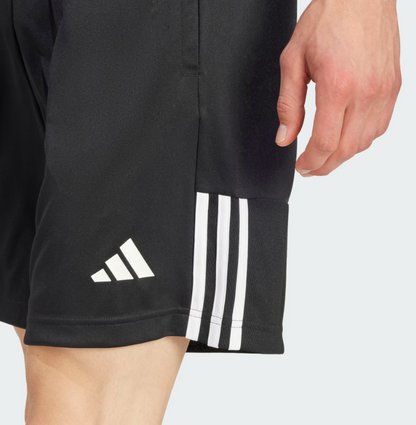 AA-W26 (Adidas serona aeroready cut 3-stripes shorts black/white) 12592815