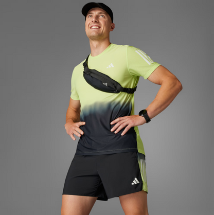 AA-X26 (Adidas own the run climacool xolour block shorts black) 12593585