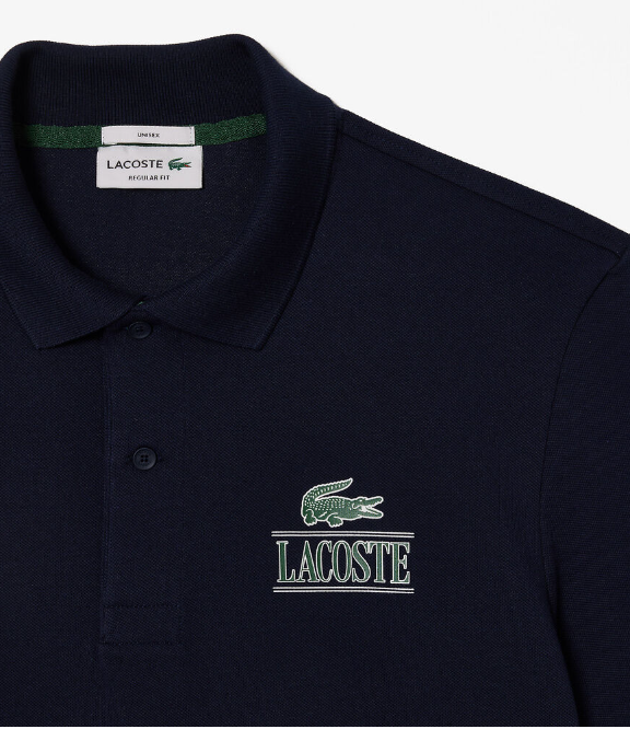 LCA-K21 (Lacoste core graphics regular fit polo navy) 12599130