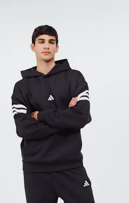 AA-Z26 (Adidas future icons 3-stripes hoodie black/white) 22595772