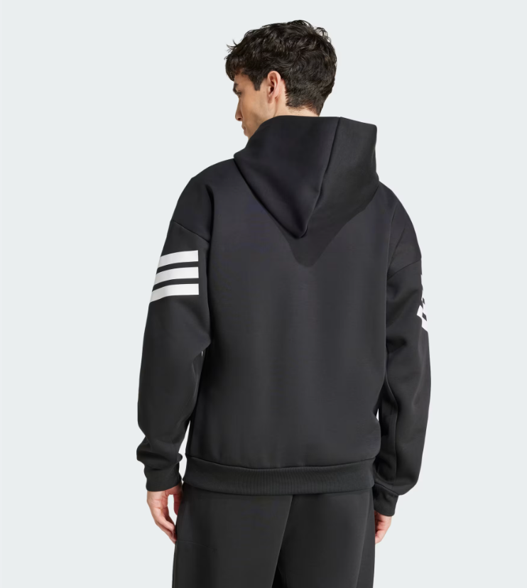 AA-Z26 (Adidas future icons 3-stripes hoodie black/white) 22595772