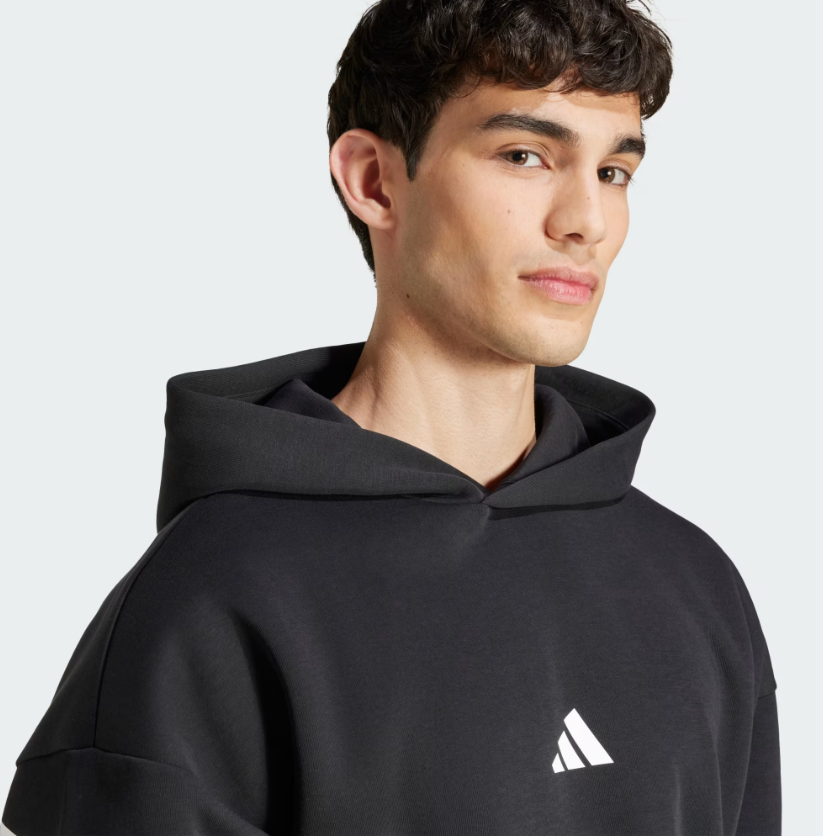 AA-Z26 (Adidas future icons 3-stripes hoodie black/white) 22595772