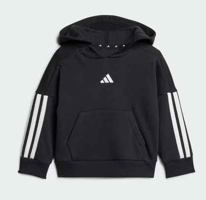 AA-D27 (Adidas essentials hoodie & joggers tracksuit set black/white) 32593585