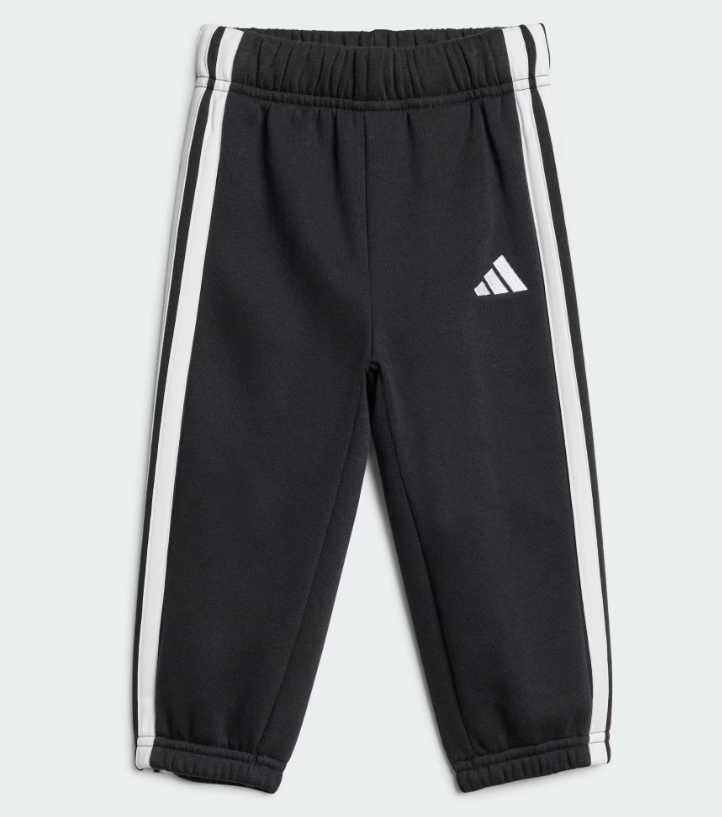 AA-D27 (Adidas essentials hoodie & joggers tracksuit set black/white) 32593585