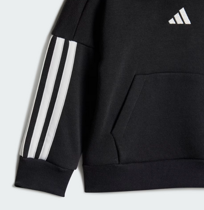 AA-D27 (Adidas essentials hoodie & joggers tracksuit set black/white) 32593585