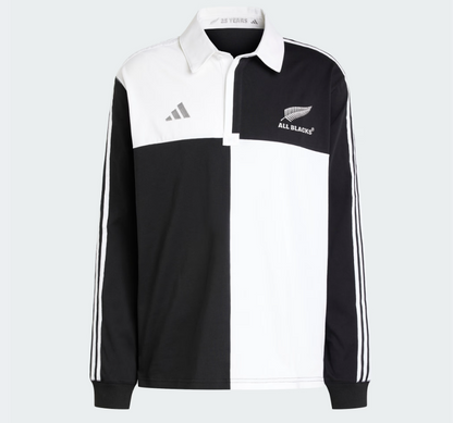 AA-I27 (Adidas all blacks rugby culture jersey black/white) 32594835