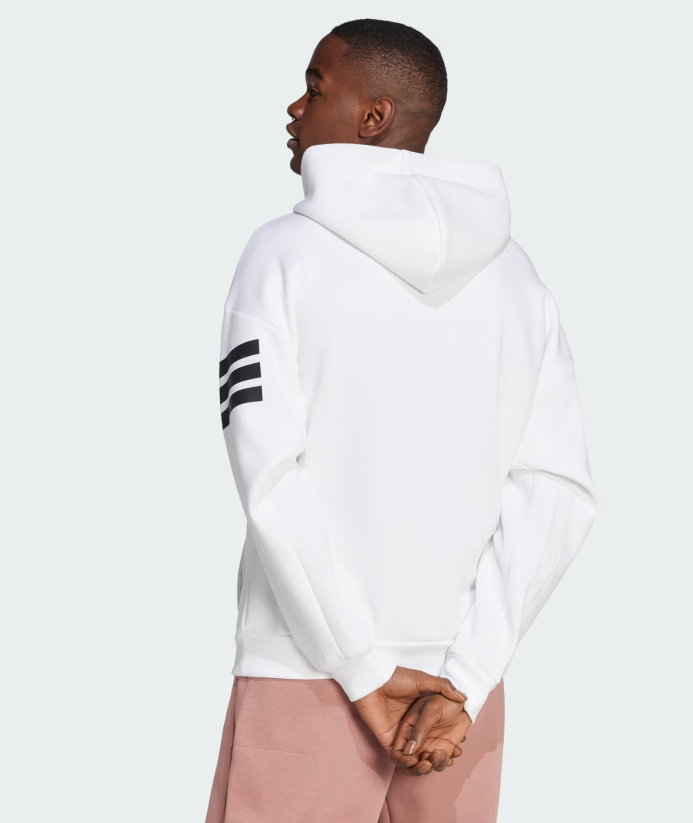 AA-J27 (Adidas future icons 3-stripes hoodie white/black) 32595772