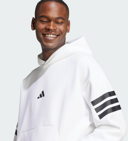 AA-J27 (Adidas future icons 3-stripes hoodie white/black) 32595772