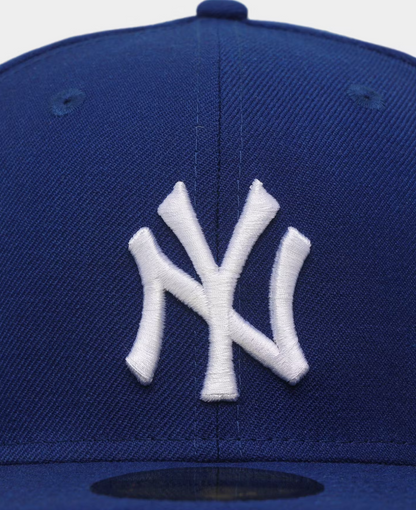 NEC-A64 (New era 5950 world series colour pack new york yankees fitted cap royal blue/grey UV) 52593970