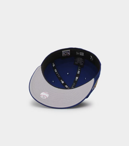 NEC-A64 (New era 5950 world series colour pack new york yankees fitted cap royal blue/grey UV) 52593970