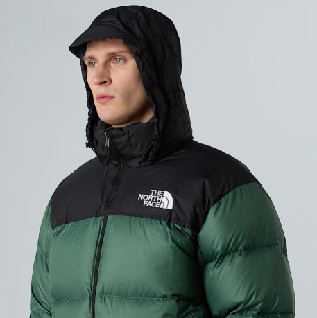 NFA-E7 (The north face 96 retro nuptse jacket duck green/black) 525926087