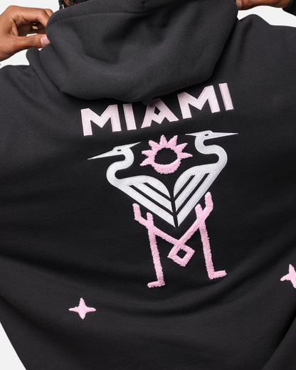 MNA-G44 (Mitchell & ness angles hoodie inter miami faded black) 52597826